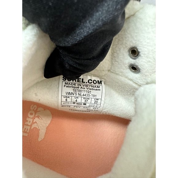 Sorel Out N About III Conquest Women's Chalk/Sea Salt Boots Size 6 - Picture 5 of 10